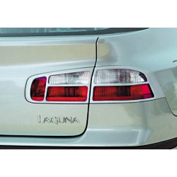 Φρυδάκια οπίσθιων φαναριών "carbon look" ELIA για Renault Laguna II